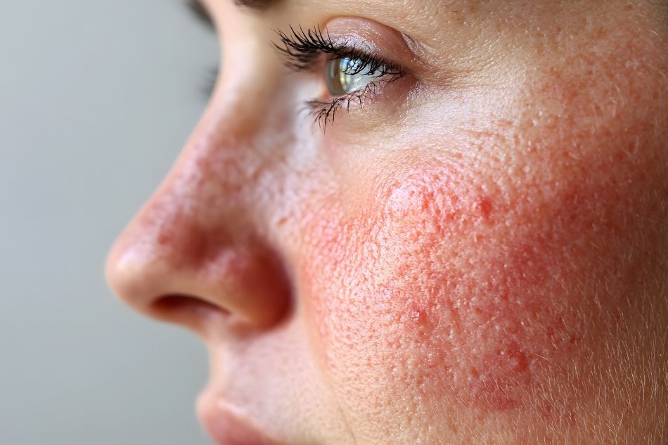 rosacea viso visita dermatologica thiene schio vicenza